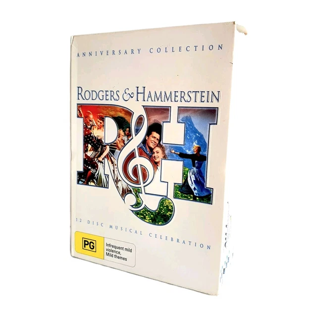 RODGERS & HAMMERSTEIN 6x Movie DVD Gift Set 12 Disc Musical Movie ...