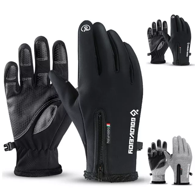 Winter Thermal Gloves Touchscreen Warm Lining for Skiing Snowboarding Snowmobile