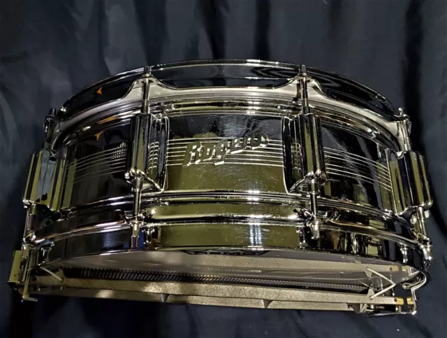 Vintage Rogers "7-Line" Dyna-Sonic Snare Drum 5"x14"