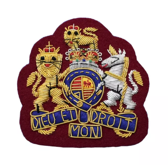 Warrant Officer Class 1 Hand-Embroidered Rank Badge Maroon R2234