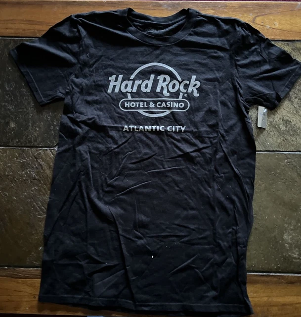Hard Rock Hotel -Atlantic City - T-Shirt - New with Tags  - Size M - Black