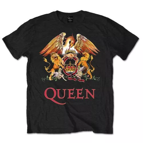 Queen Classic Crest Official Merchandise T-Shirt M/L/XL Neu