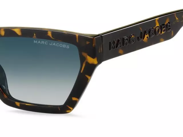 Marc Jacobs Sunglasses MARC 657/S  086/08 Havana blue Woman 3