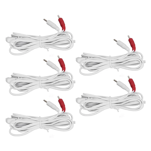 Câble De Fils De Plomb 'électrode Fil 'électrode Blanc Pour Machine De 6