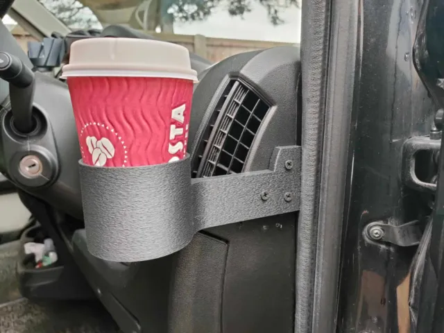 Cup Holder For Mercedes Sprinter / VW Crafter Vans Side Panel Mounted