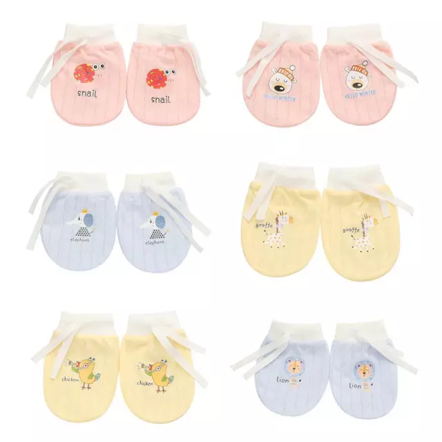 Full Glove Baby Anti Scratching Gloves Newborn Mittens Protection Face Scratch