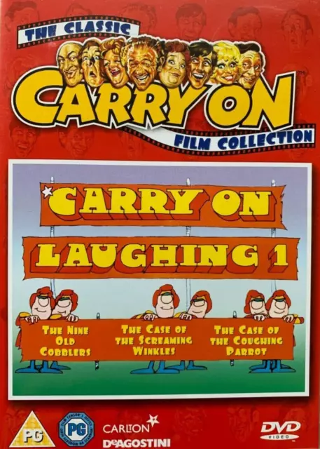 Carry on dvd laughing Vol 1 R2 DVD  Barbara Windsor RARE Deagostini uk free p&p