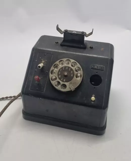 Antike Friedrich Reiner Telefonanlage M31 auf Basis des W28 - Originalzustand