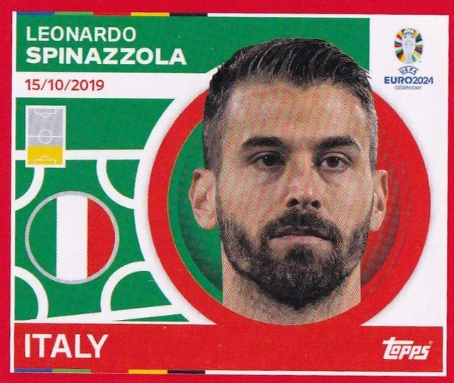 Autocollant Topps Euro 2024 – Emblème Italie ITA 1 – Édition Parallèle Or – Suisse