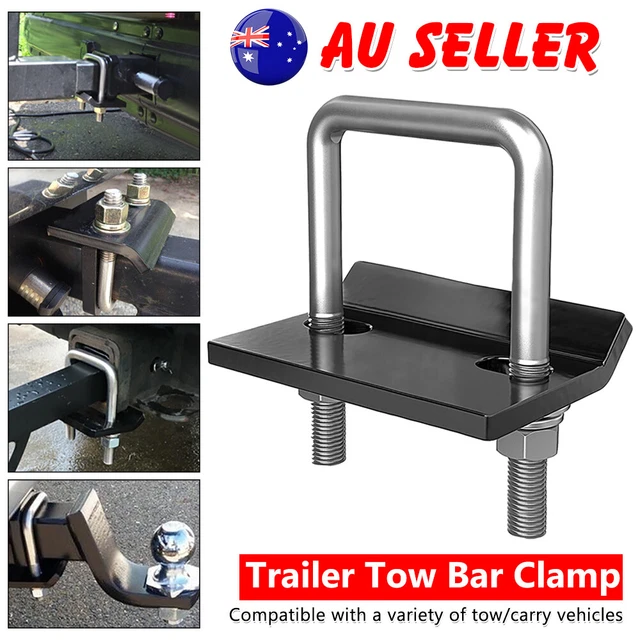 HEAVY DUTY ANTI Rattle Trailer Tow Bar Tongue Hitch Stabilizer