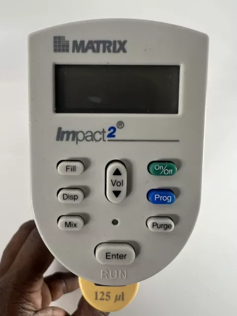 Thermo Scientific Matrix Impact2 125uL Multiple Channel Electronic Pipette