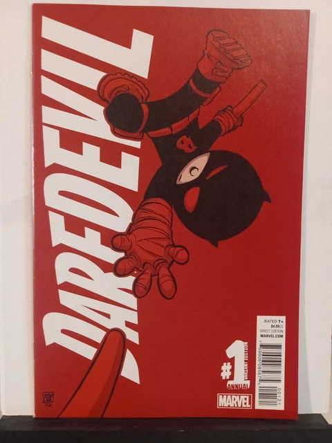 DAREDEVIL ANNUAL # 1 MARVEL COMICS October 2016 SKOTTIE YOUNG VARIANT