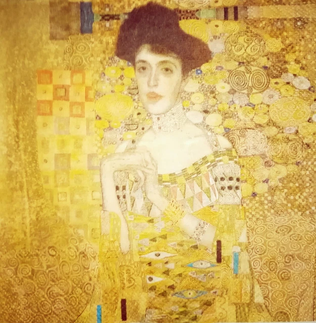 SERVILLETAS PARA DECOUPAGE, 4 Klimt Adele. Decoupage Paper Napkins