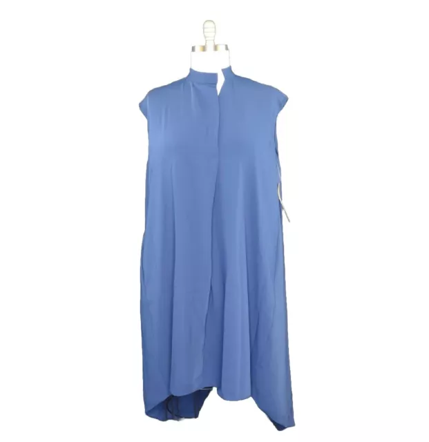 Rachel Roy Dress Curvy Collection Blue Lagoon Replenishment 2X NEW $115