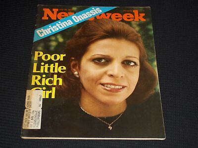 1975 July 28 Newsweek Magazine - Christina Onassis Cover - L 9716