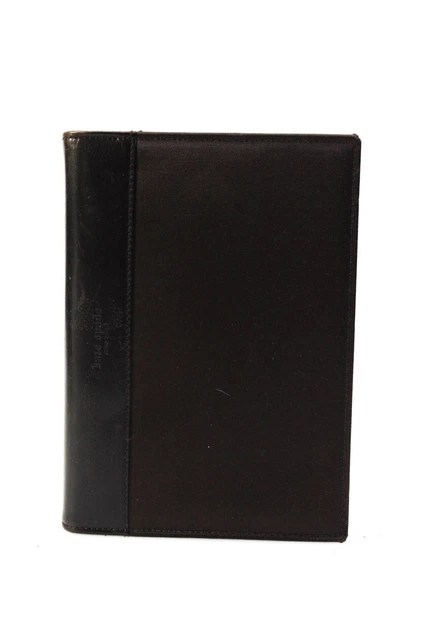 Kate Spade New York Womens Vintage 1999 Personal Organizer Brown Canvas Leather