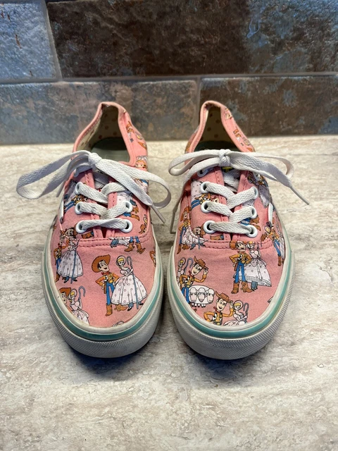 VANS DISNEY TOY Story Trainers Skate Shoes Size 4 Woody Bo Peep Ltd Edition 20.00 PicClick UK