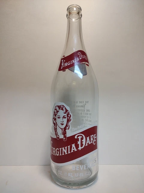 Vintage Virginia Dare ACL Bottle From Baltimore, Maryland Vintage Virginia Dare ACL Bottle From Baltimore, Maryland