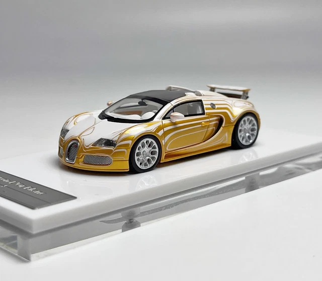 LJM1:64 Bugatti Veyron ceramic resin car model static car ornaments collection