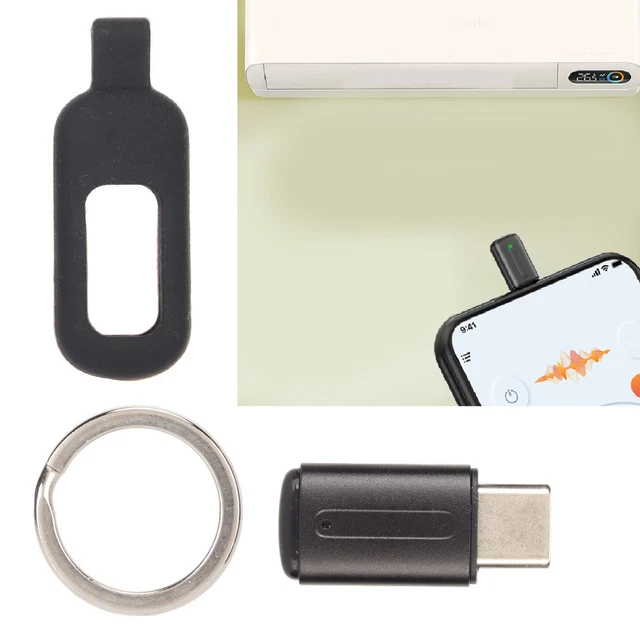 Mini Smartphone IR Remote Controller Adapter Type C Wireless Universal Smart IR