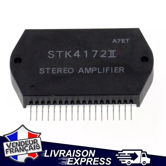 Stk4172Ii Amplificateur Audio Hybrid Ic Zip18 (1670)