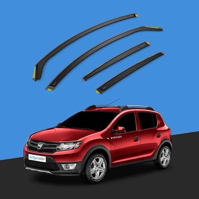 DACIA DUSTER(10-18) BLACK Rubbing Strips|Door Protectors|Side Mouldings Body Kit £55.99 - UK
