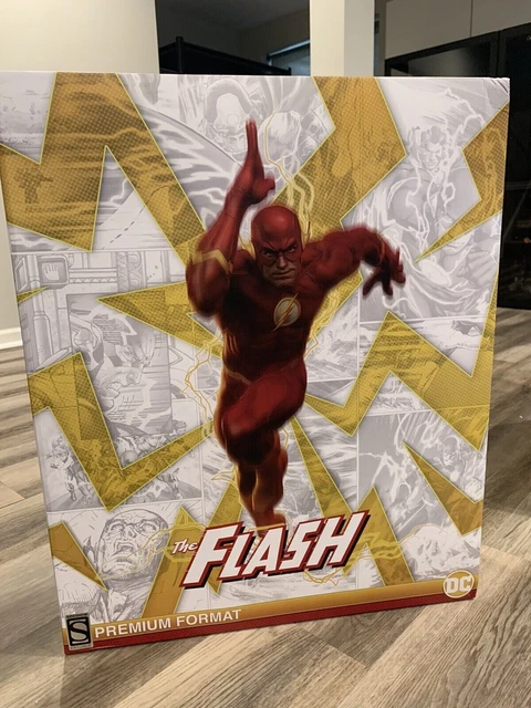 SIDESHOW FLASH PREMIUM Format PF Figure Exclusive EX 1/4 Scale Statue ...
