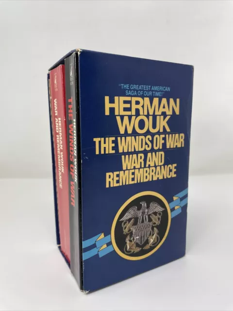 Herman Wouk The Winds Of War Box Set War And Remembrance 1980 Paperback