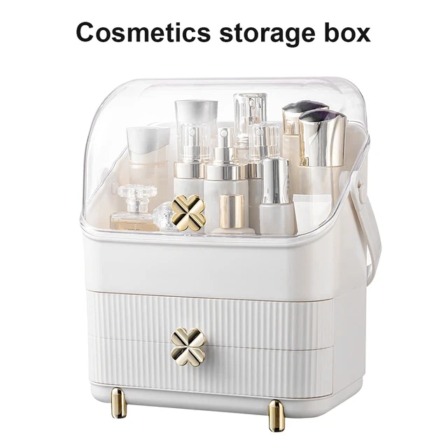 XL DRESSING TABLE Makeup Storage Box Drawer Desktop Cosmetic Organizer