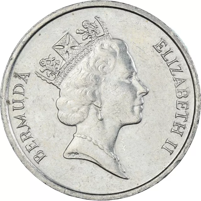 [#1499018] Coin, Bermuda, 5 Cents, 1986