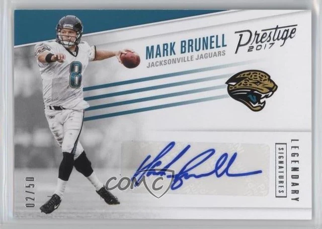 2017 Panini Prestige Legendary Signatures /50 Mark Brunell #20 Auto