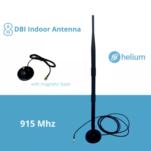 8 DBI Indoor Helium Hotspot Miner Antenna With Magnetic Base US915