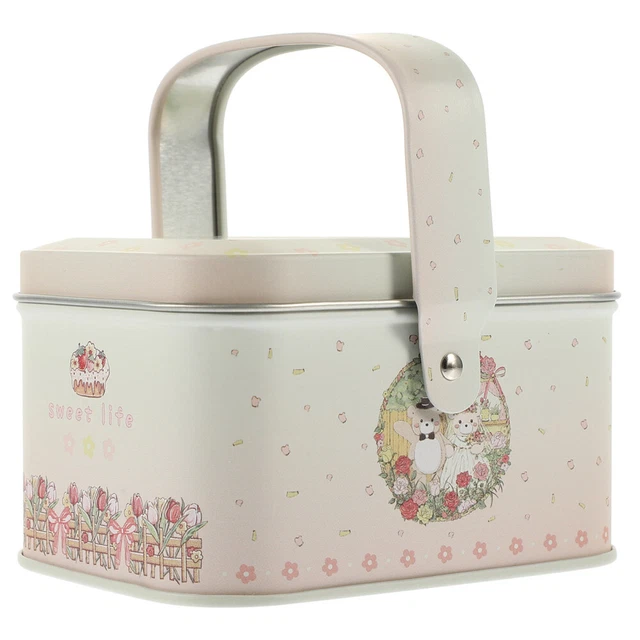 Scatola Per Biscotti A Forma Di Orso Garneck – Lattina In Banda Stagnata Da 13,6 Cm Con Simpatico Orsetto Goloso, Regalo Carino - 4