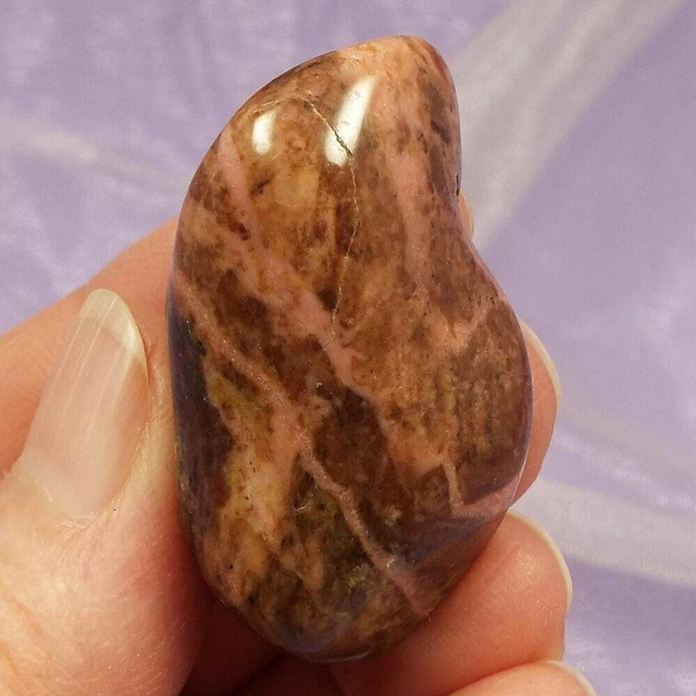 Rare large Bustamite tumblestone 'Joy and Happiness' 28g SN48576 Rare large Bustamite tumblestone 'Joy and Happiness' 28g SN48576