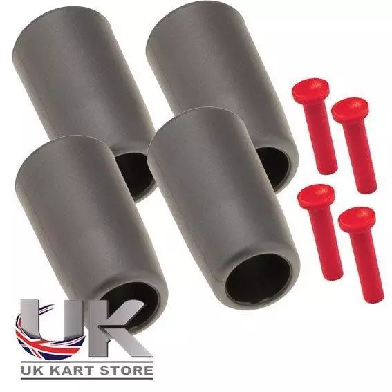 Go Kart OTK Pod Bar Grey Sleeve and Nylon Pin Set rAcing