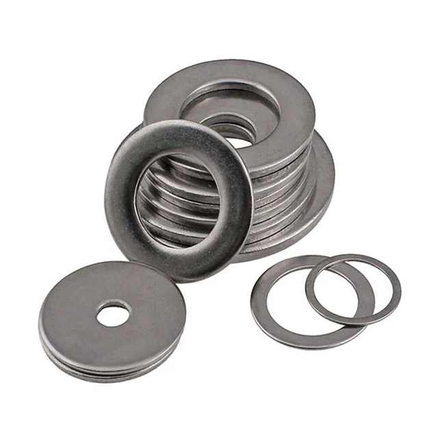 Mardatt 160-tlg. Keilsicherungsscheiben Set - Manganstahl Schraubensicherungen M3-M16