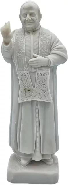 Statua Papa Giovanni XXIII in marmo resina cm. 20