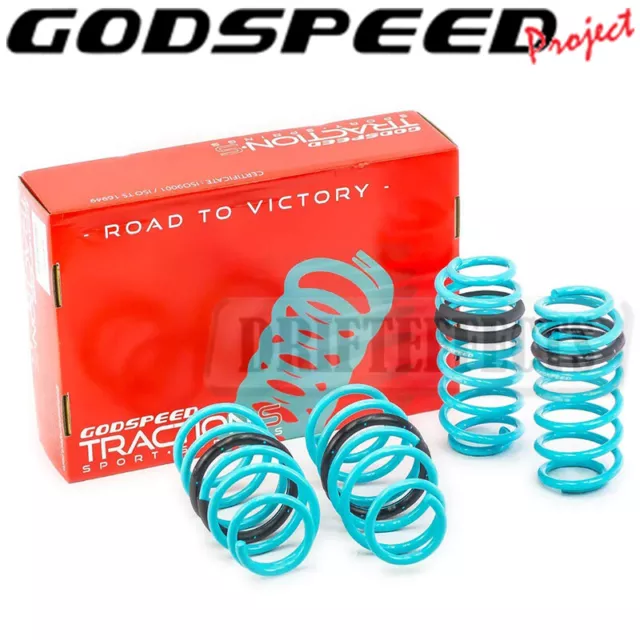 Godspeed Traction-S Lowering Springs For Honda Civic Dx Lx Ex Si 2012-2015 Fg/Fb