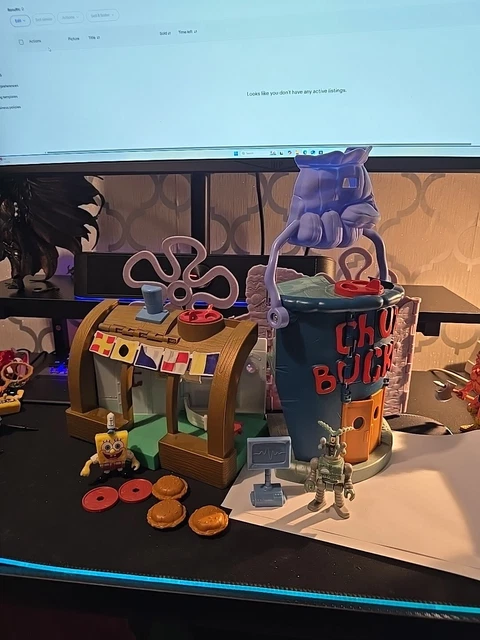 FISHER PRICE SPONGEBOB SquarePants Imaginext Krusty Krab Exclusive ...