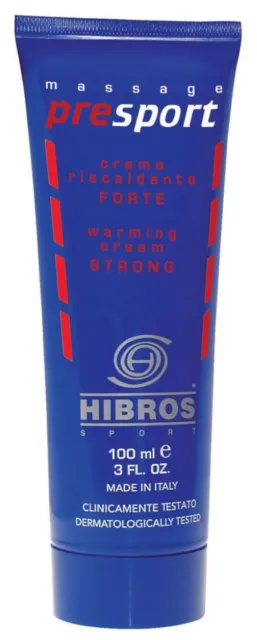 Crème Chauffante Forte Hibros Professionnel Line 100ml Réchauffement Strong Hib