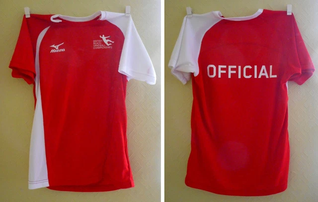 OFFICIALS AUTHENTIC BRITISH BEACH BALL SHIRT CHAMPIONSHIPS 2015 RARE Adult Small