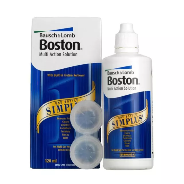 BOSTON SIMPLUS Contact Lens Solution for Hard RGP Lenses Bausch & Lomb