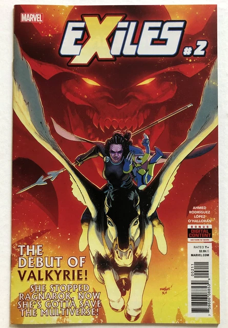 Exiles 2 1st full Tessa Thompson, Valkyrie MCU NM Near Mint