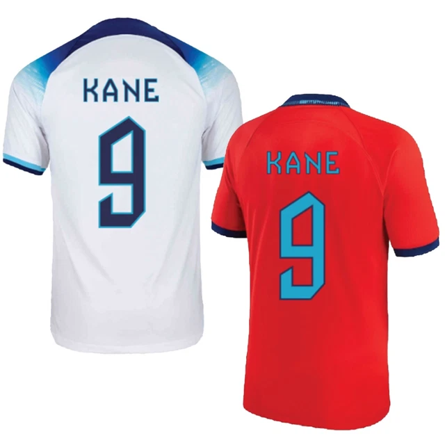 ENGLAND HOME OR Away Shirt 2022/23 Kane 9 Printing or Blank Euros