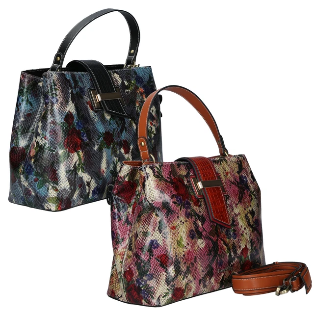 Laura Vita Mujer Bolso de Mano y Hombro Cuero Bolsa con Asas 4551
