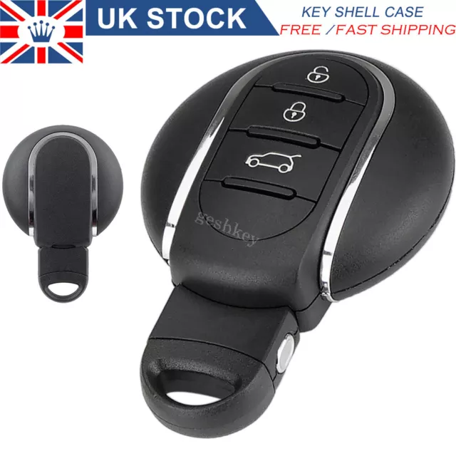 For BMW MINI Cooper Hatchback F55 F56 Remote Key Fob Case 3B 2015 2016 2017 2018