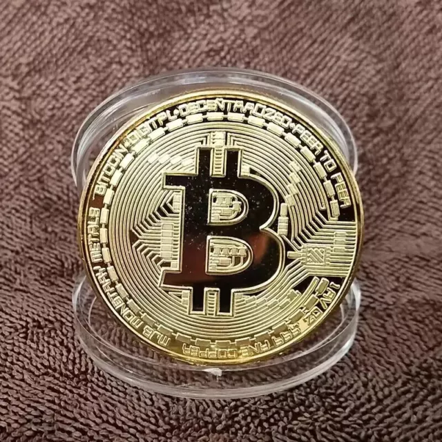 Bitcoin Virtual Currency Bitcoin Medal Foreign Trade Commemorative Metal Coins