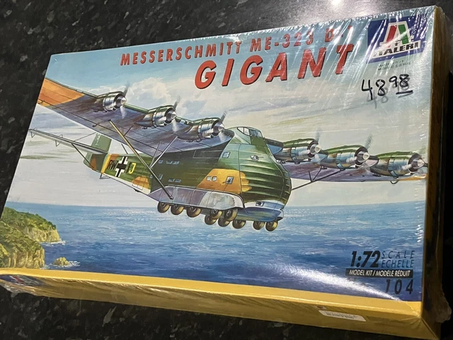Italeri 90104 – Messerschmitt Me 323 Gigant – Maquette Plastique 1:72 – 39,6 Cm – À Monter – Italie