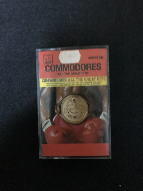 COMMODORES ALL THE Great Hits - Music Cassette Tape $7.50 - PicClick AU