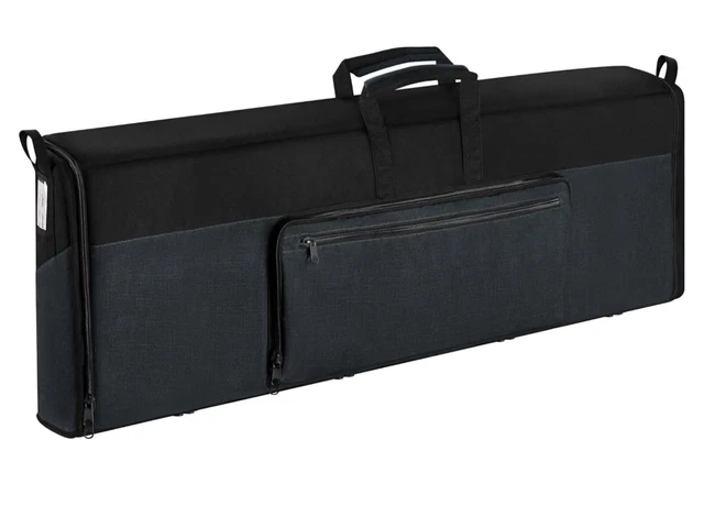 Custodia Trasporto Custodia Per Tastiera 61 Tasti - Borsa Trasporto Imbottita Nero Custodia Imbottita Nylon - 2